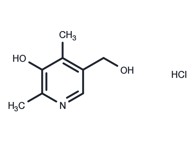 4-Deoxypyridoxine hydrochloride Chemical Structure
