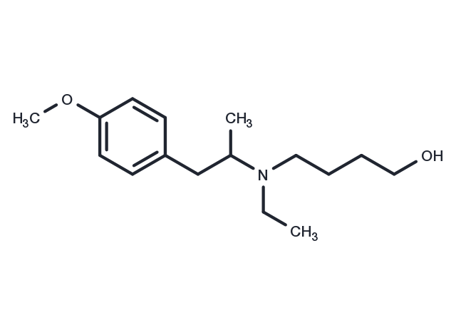 Mebeverine alcohol Chemical Structure