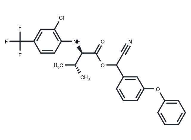 τ-Fluvalinate Chemical Structure