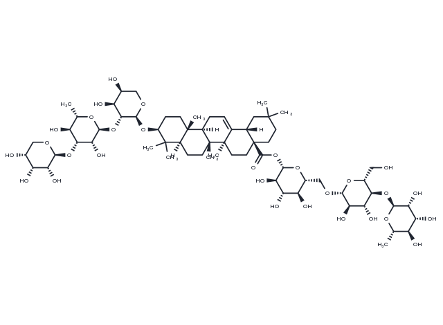 Huzhangoside B Chemical Structure