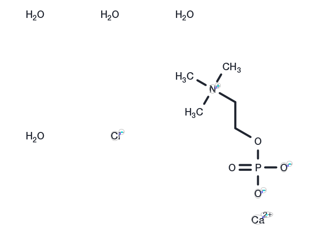 Phosphorylcholine chloride calcium salt tetrahydrate Chemical Structure