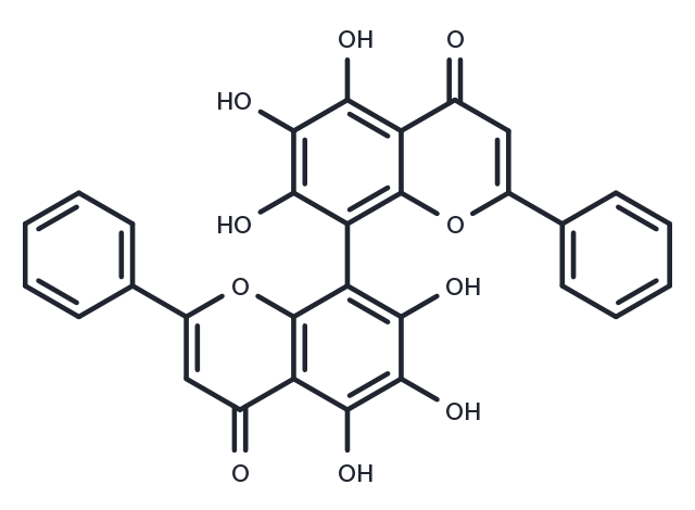 8,8''-Bibaicalein Chemical Structure