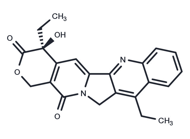 7-Ethylcamptothecin Chemical Structure