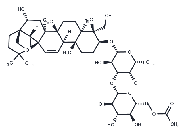 6''-O-Acetylsaikosaponin D Chemical Structure
