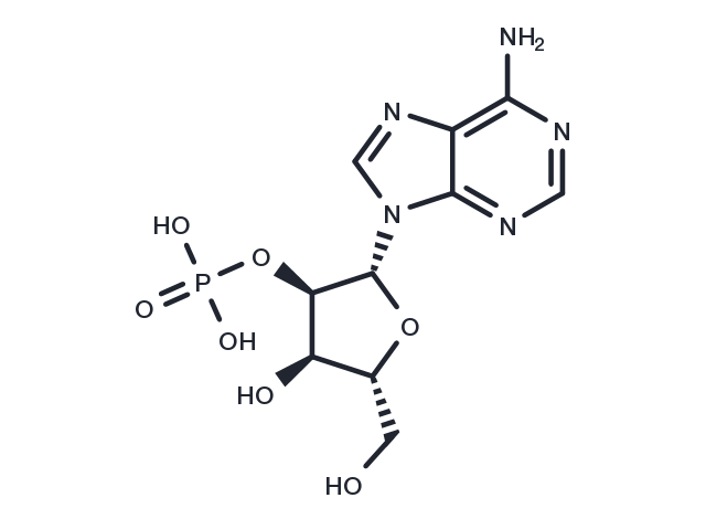 Adenosine-2'-monophosphate Chemical Structure