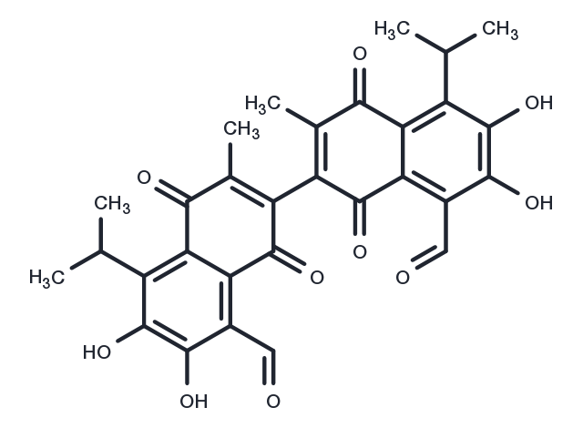 Gossypolone Chemical Structure