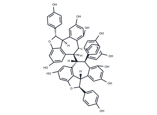 Hopeaphenol Chemical Structure