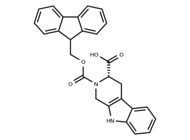 FMOC-L-1,2,3,4-TETRAHYDRONORHARMAN-3-CAR Chemical Structure