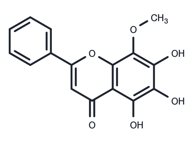6-Hydroxywogonin Chemical Structure