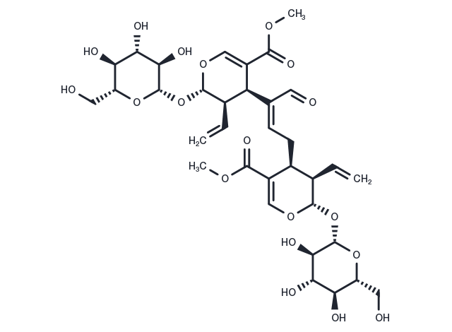 (Z)-Aldosecologanin (Centauroside) Chemical Structure