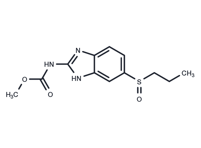 Albendazole sulfoxide Chemical Structure