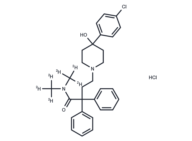 Loperamide-d6 hydrochloride Chemical Structure