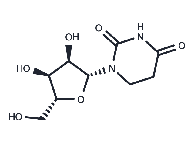 5,6-Dihydrouridine Chemical Structure