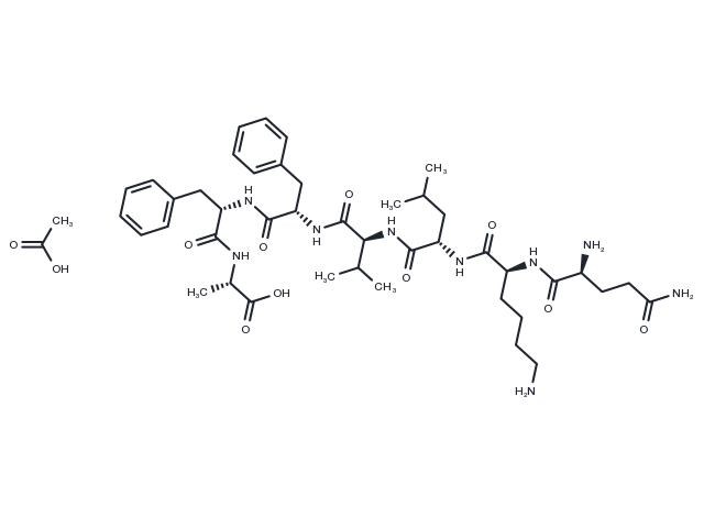 β-Amyloid 15-21 acetate Chemical Structure