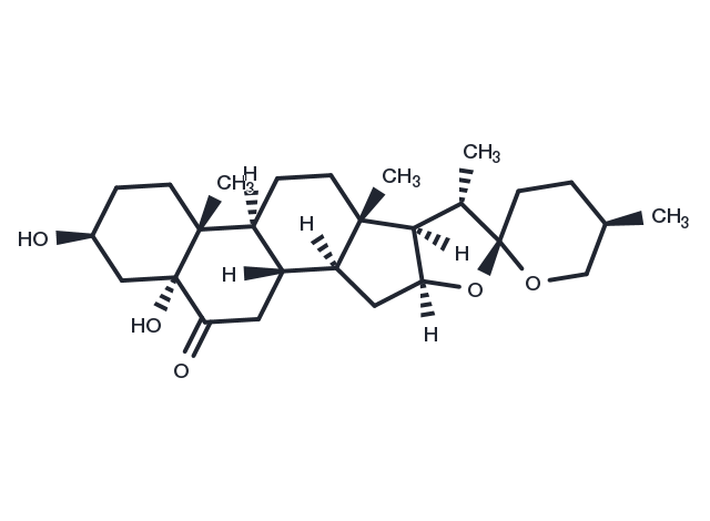 5-alpha-Hydroxy-Laxogenin Chemical Structure