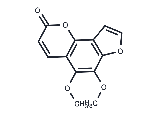 pimpinellin Chemical Structure