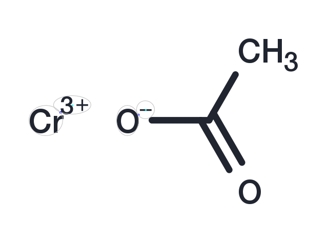 Chromium(III) acetate Chemical Structure