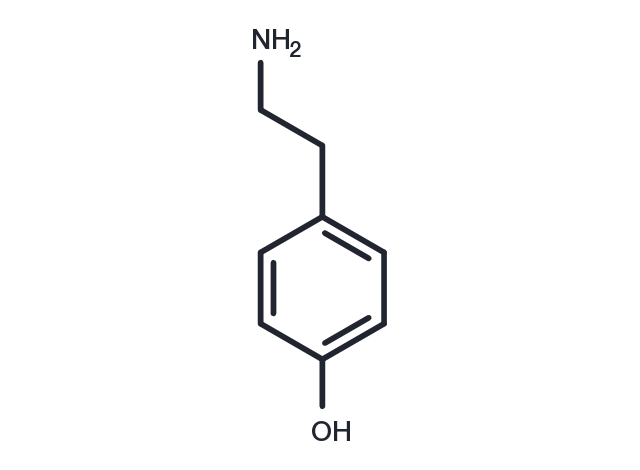 Tyramine Chemical Structure