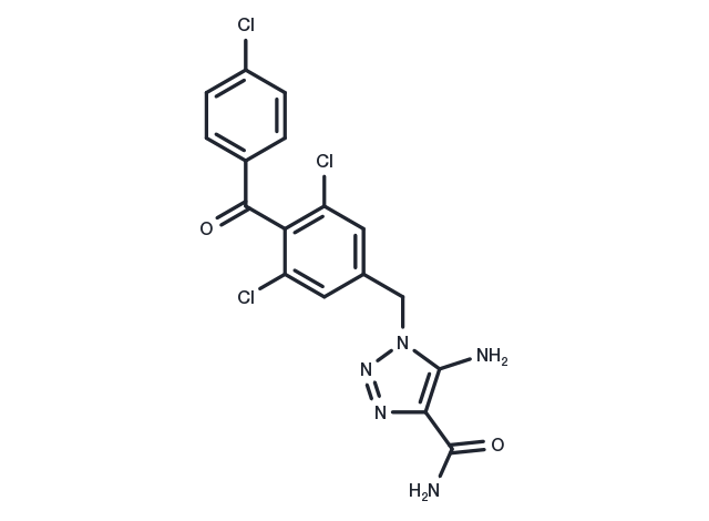 Carboxyamidotriazole Chemical Structure