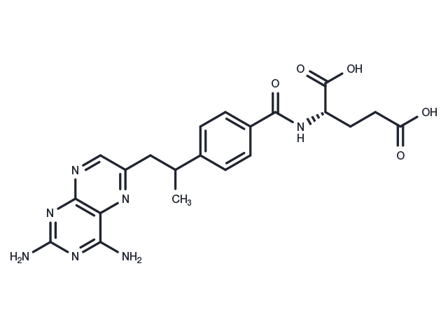 10-Methyl-10-deazaaminopterin Chemical Structure
