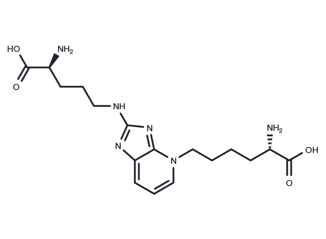 Pentosidine Chemical Structure