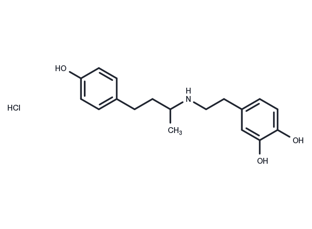 Dobutamine hydrochloride Chemical Structure
