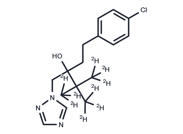 Tebuconazole-d9 Chemical Structure