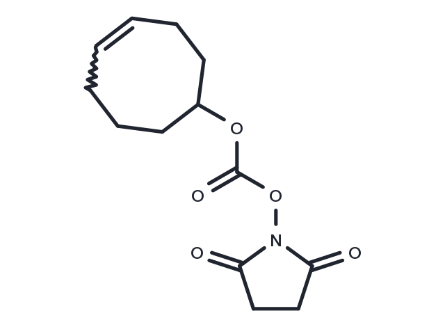 TCO-NHS ester Chemical Structure