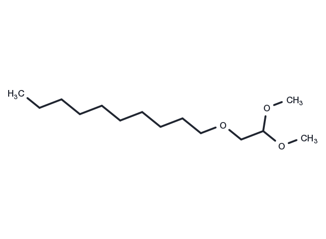 Decane, 1-(2,2-dimethoxyethoxy)- Chemical Structure