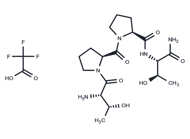 Rapastinel Trifluoroacetate Chemical Structure