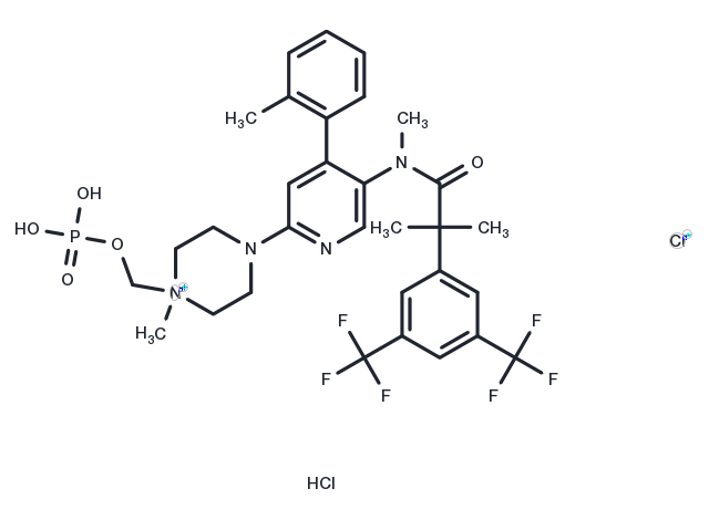 Fosnetupitant chloride monohydrochloride