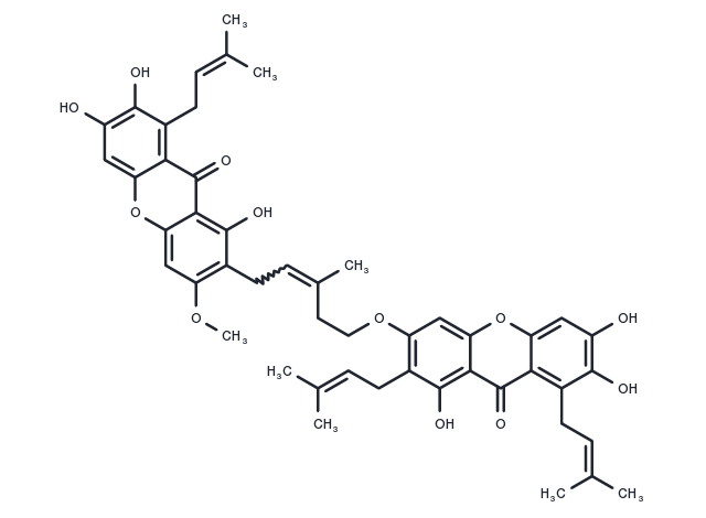 Dulcisxanthone B Chemical Structure