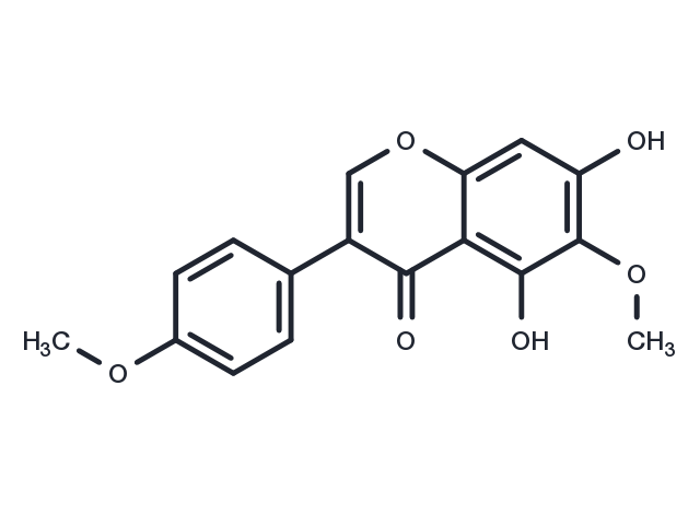 Irisolidone Chemical Structure