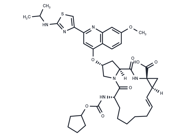 Ciluprevir Chemical Structure