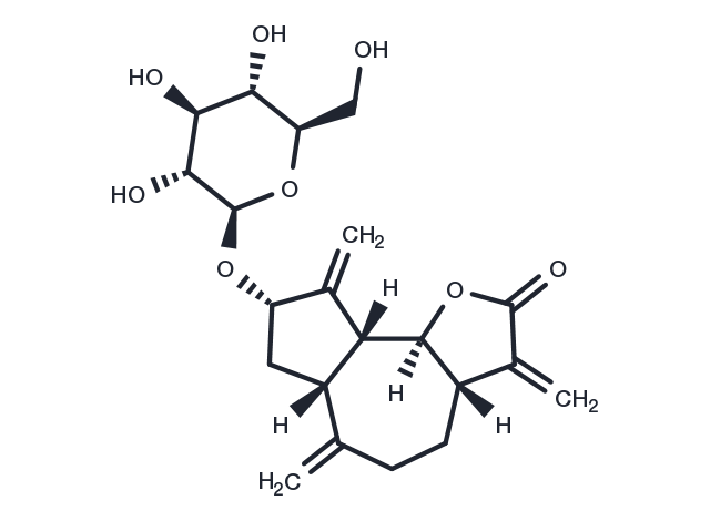 Glucozaluzanin C Chemical Structure