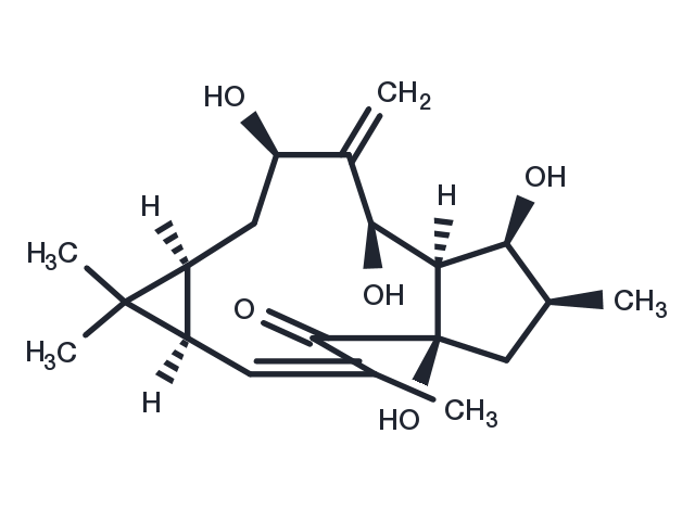 7beta-Hydroxylathyrol Chemical Structure