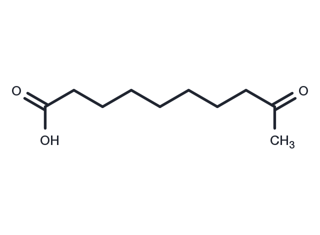 Decanoic acid, 9-oxo- Chemical Structure