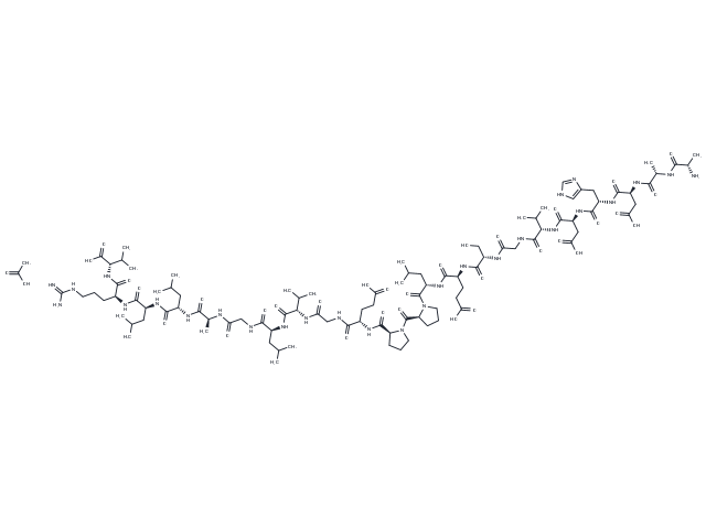 PEN (human) aceate Chemical Structure