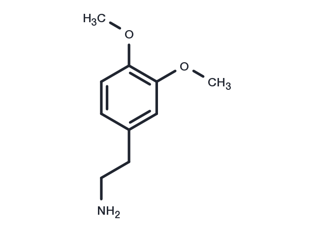3,4-Dimethoxyphenethylamine Chemical Structure