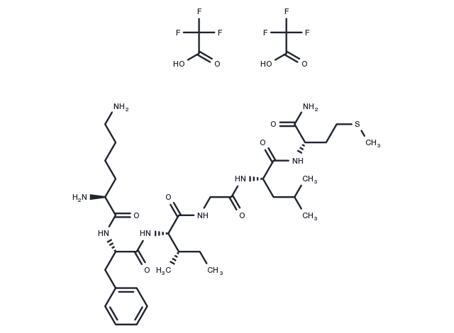 Eledoisin Related Peptide 2TFA Chemical Structure