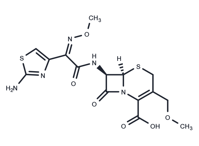 Cefpodoxime (free acid) Chemical Structure