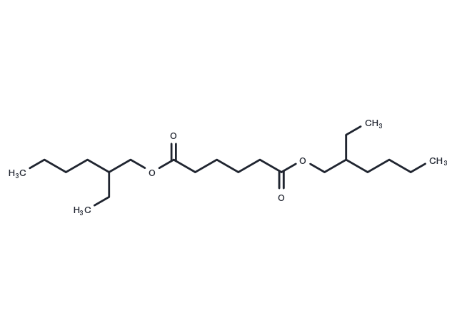 Bis(2-ethylhexyl)hexanedioate Chemical Structure