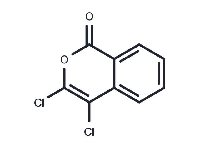 3,4 Dichloroisocoumarin Chemical Structure