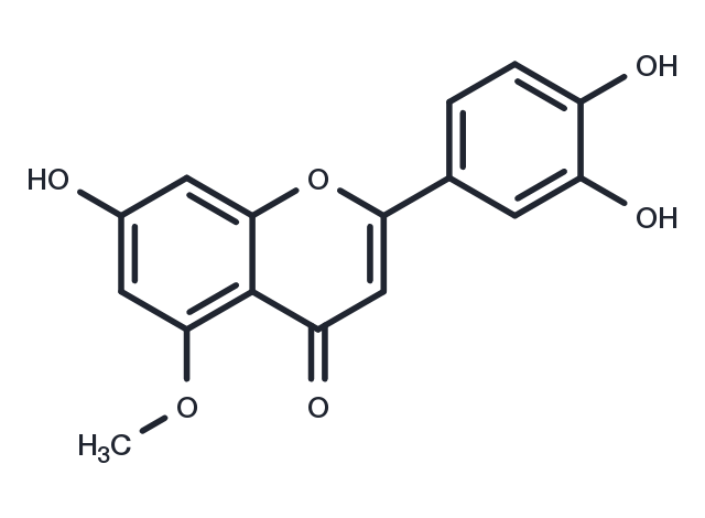 Luteolin 5-methyl ether Chemical Structure