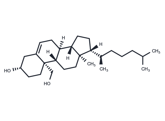 19-hydroxy Cholesterol Chemical Structure