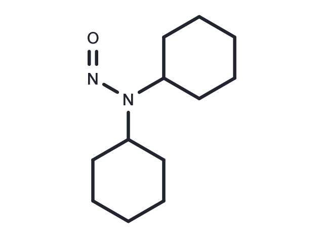 N-Nitrosodicyclohexylamine Chemical Structure
