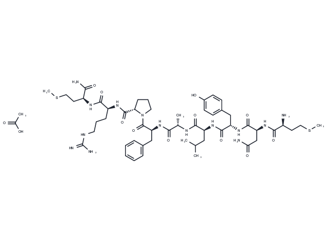 Small Cardioactive Peptide B SCPB acetate Chemical Structure