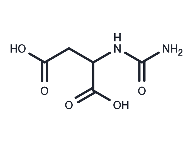 N-​Carbamoyl-​DL-​aspartic acid Chemical Structure