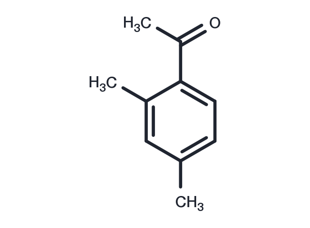 2',4'-Dimethylacetophenone Chemical Structure