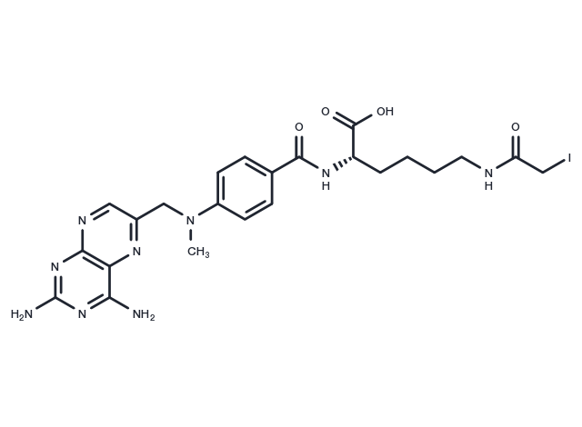 Lysine-iodoacetylmethotrexate Chemical Structure